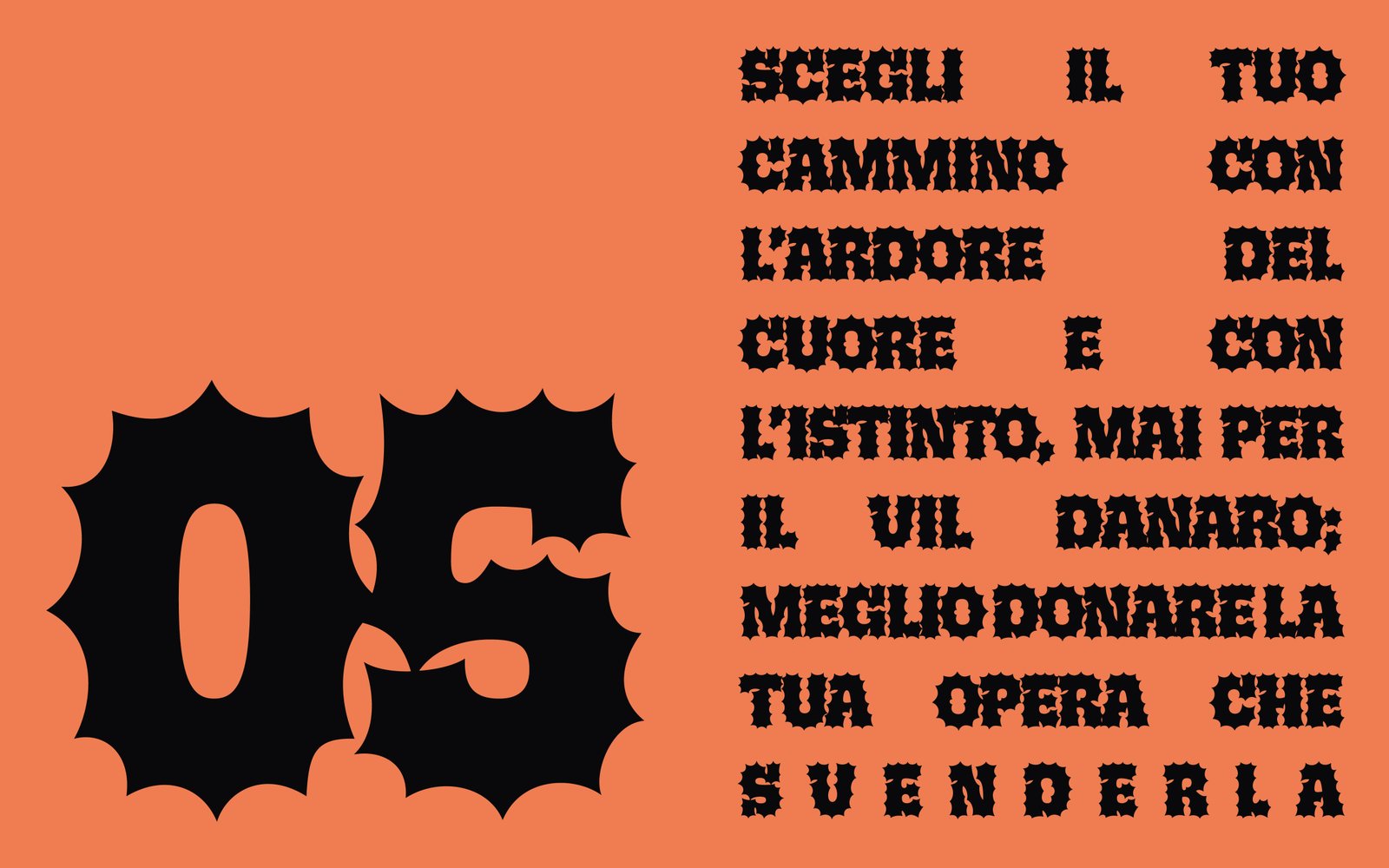 Divino Design comandamento 5 - design freelance manifesto creativo