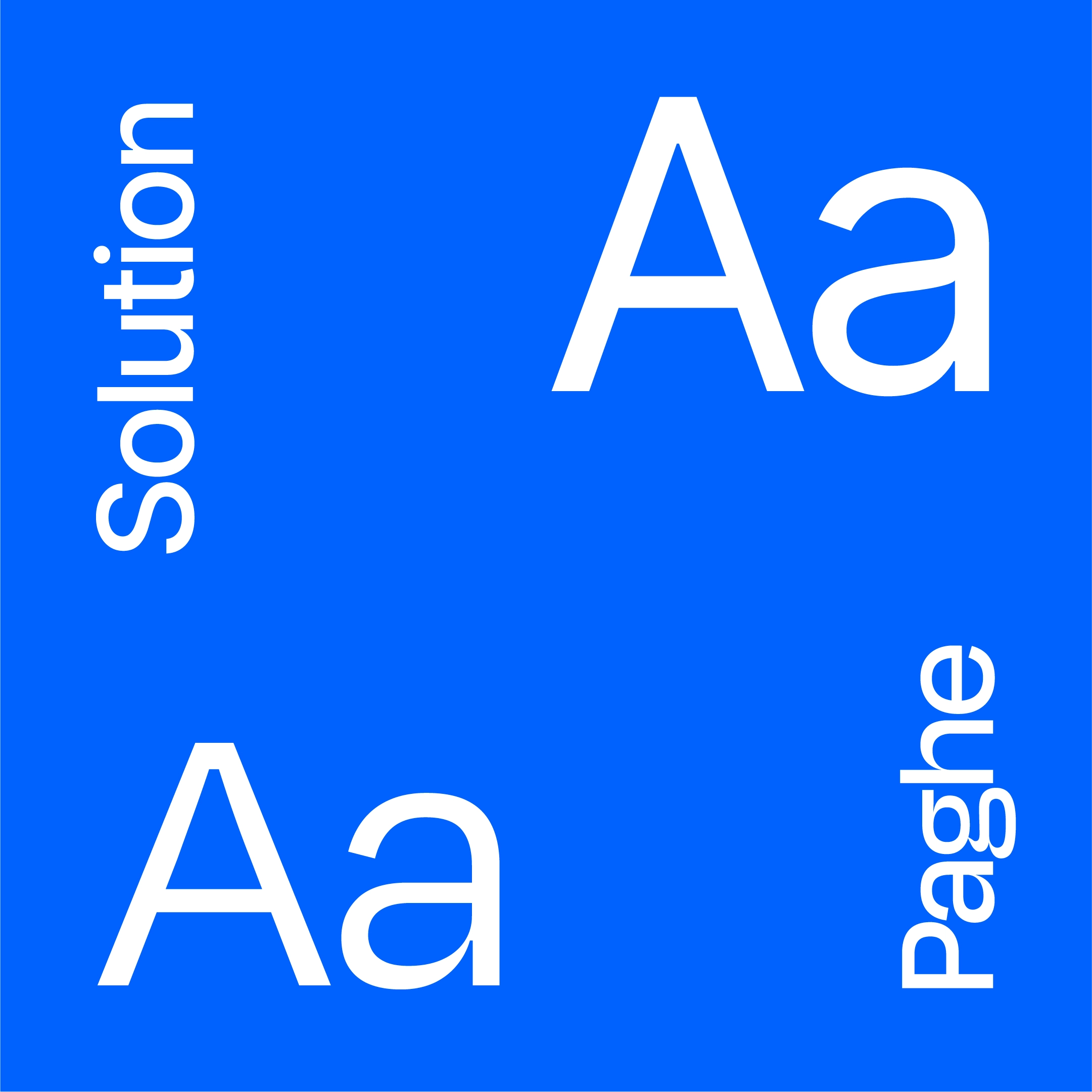 Studio della tipografia per uno studio professionale